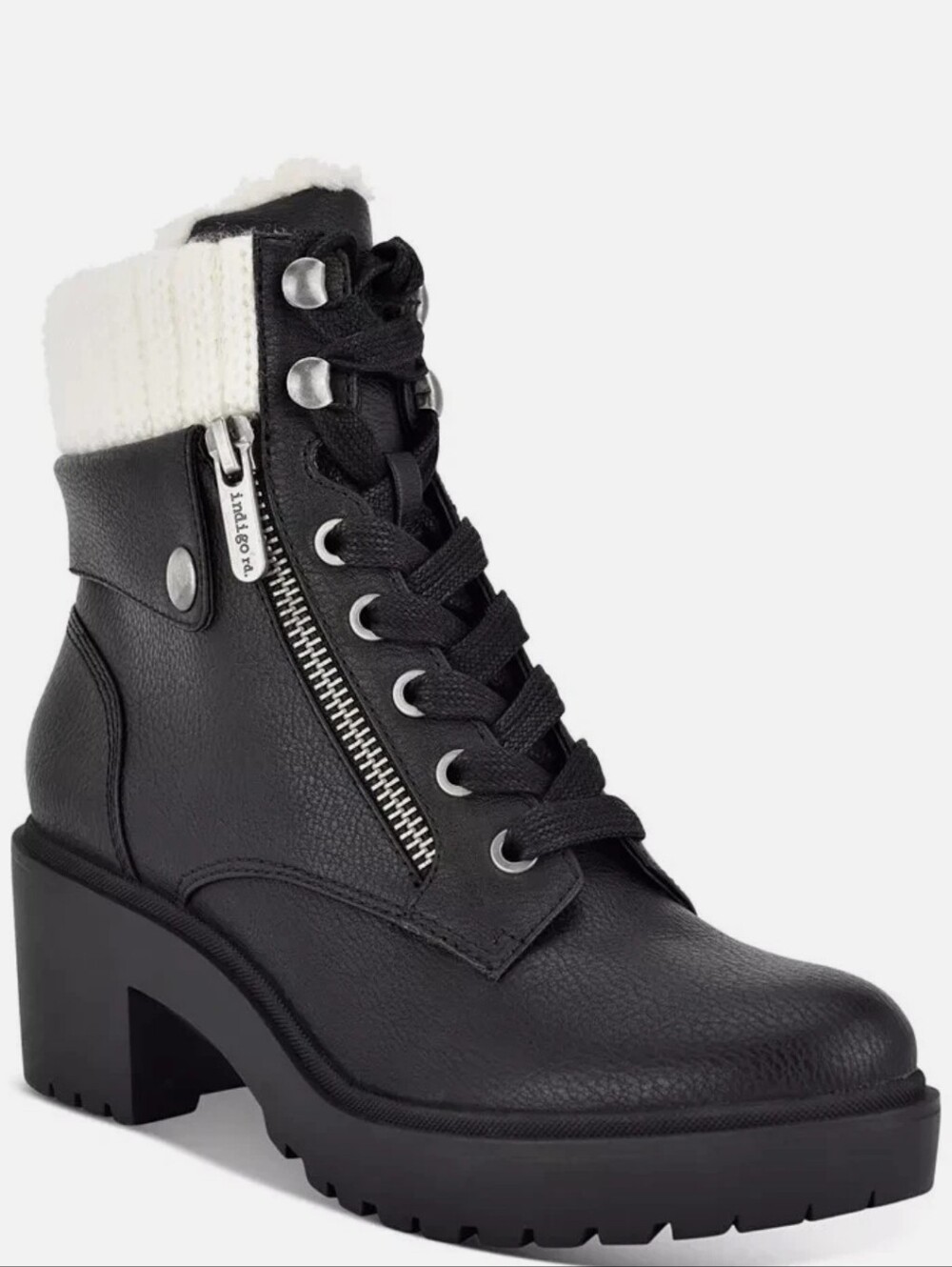 NWOT Indigo rd Megan Boots Black Women's, Size 7.5M